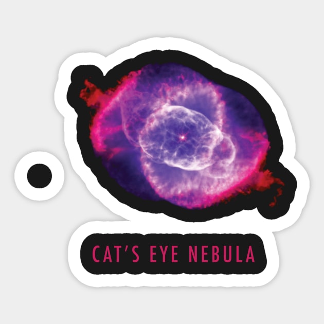 Cat's Eye Nebula Universe Sticker by jennyk